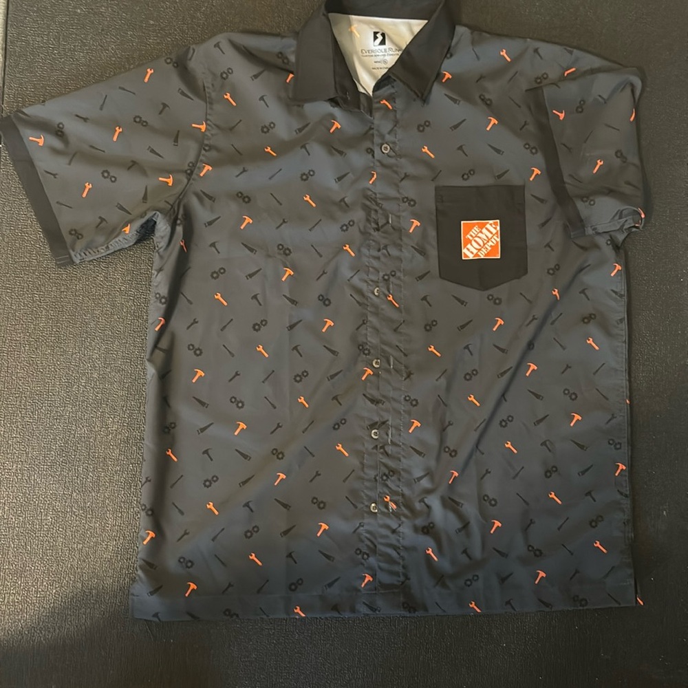 Home Depot Button Up Shirt